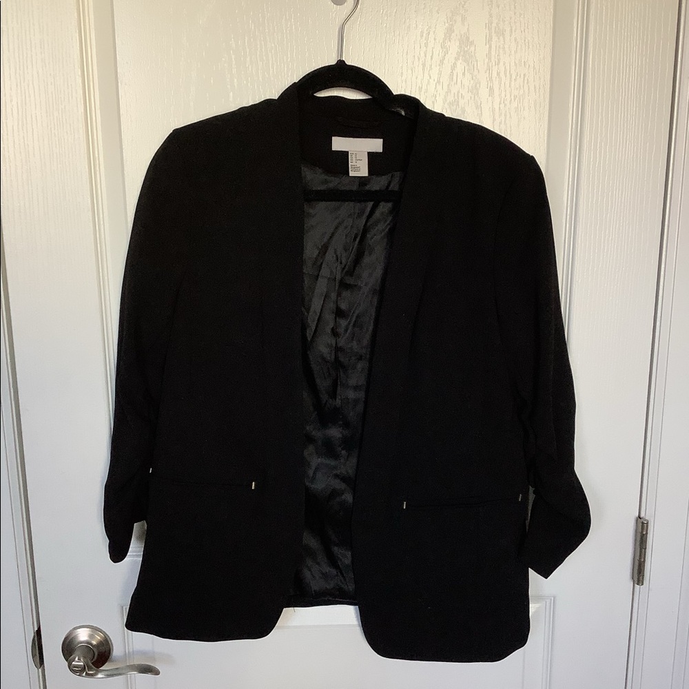 H&M black blazer